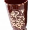 Temerity Jones Luxe Flower Vase Burgundy New In