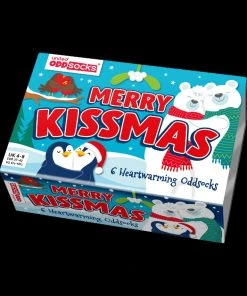 United Odd Socks 6 Ladies Socks Merry Kissmas Christmas New In