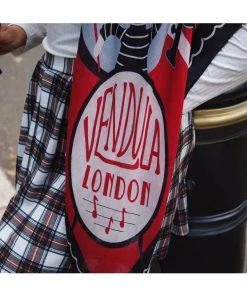 Vendula London House Of Jazz Scarf Red New In