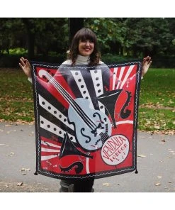Vendula London House Of Jazz Scarf Red New In