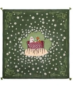 Vendula London Bistro Scarf Green New In