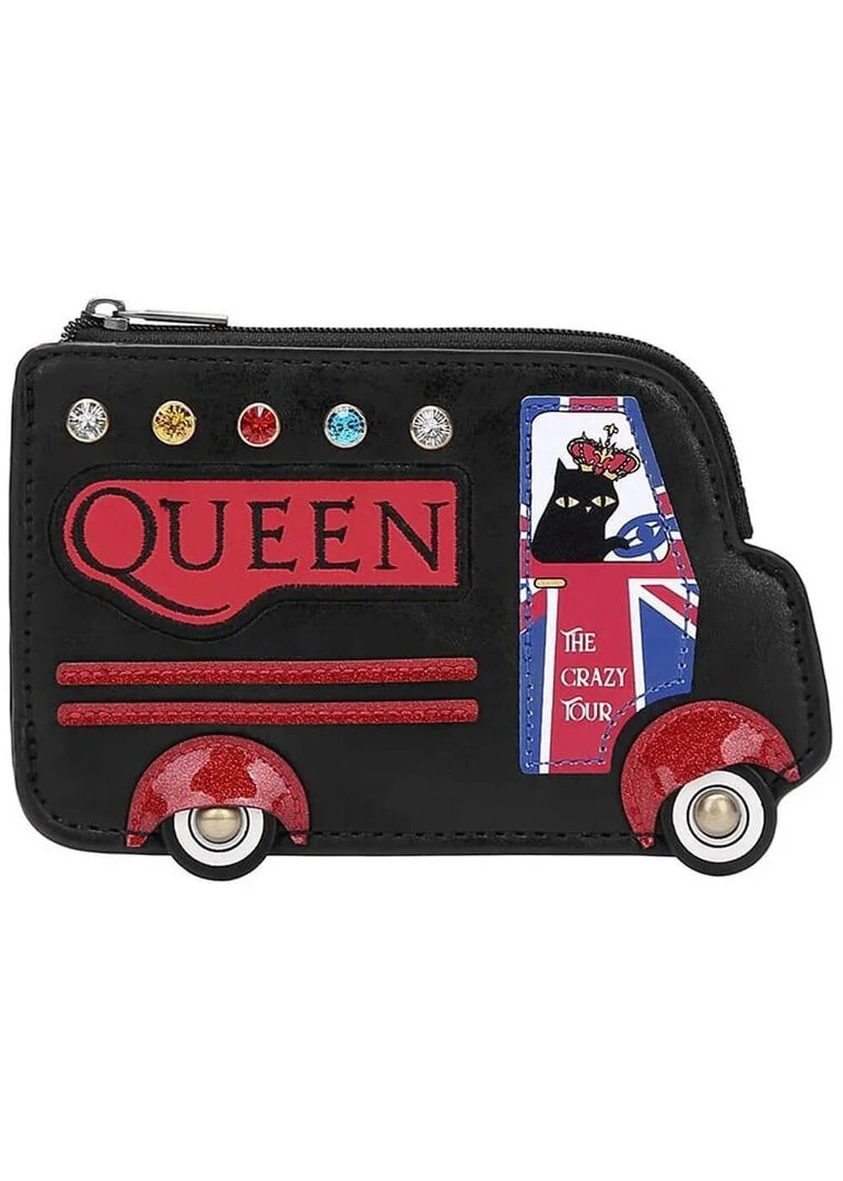 New In Vendula London X Queen Tour Bus Coin Purse