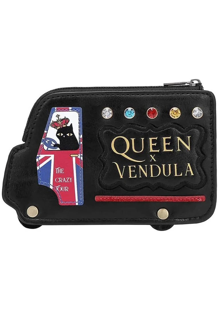 New In Vendula London X Queen Tour Bus Coin Purse