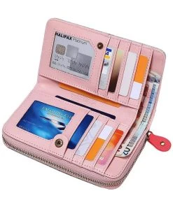 New In Vendula London Vinyl Wallet Medium Multi