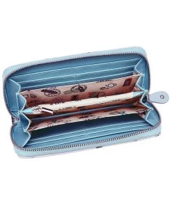 Vendula London Posh Paws Spa Dog Wallet Large Blue New In