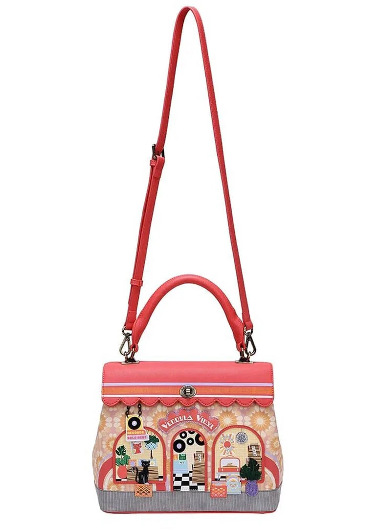 New In Vendula London Vinyl Grace Bag Multi
