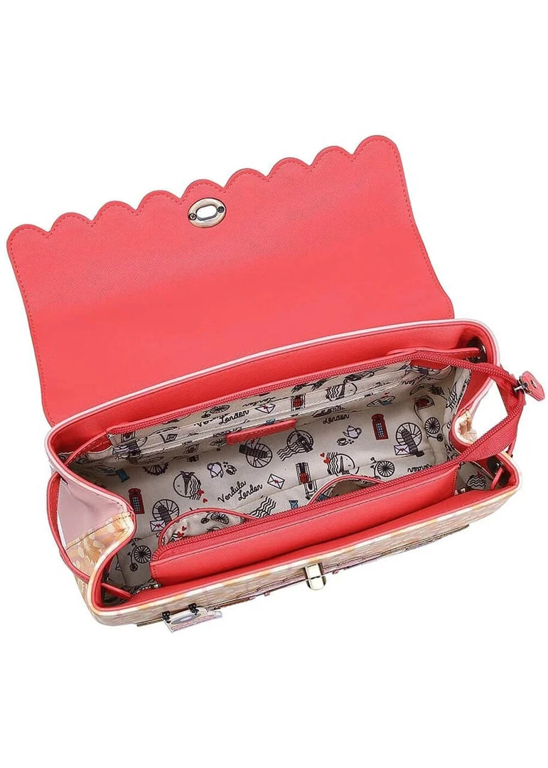 New In Vendula London Vinyl Grace Bag Multi