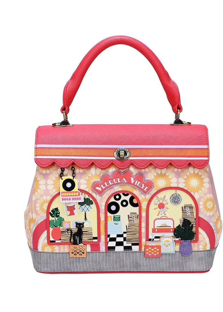 New In Vendula London Vinyl Grace Bag Multi