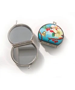 Woody Ellen Blossom 50's Compact Mirror