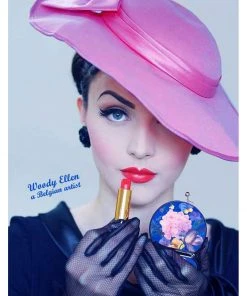 New In Woody Ellen Eden 50's Compact Mirror